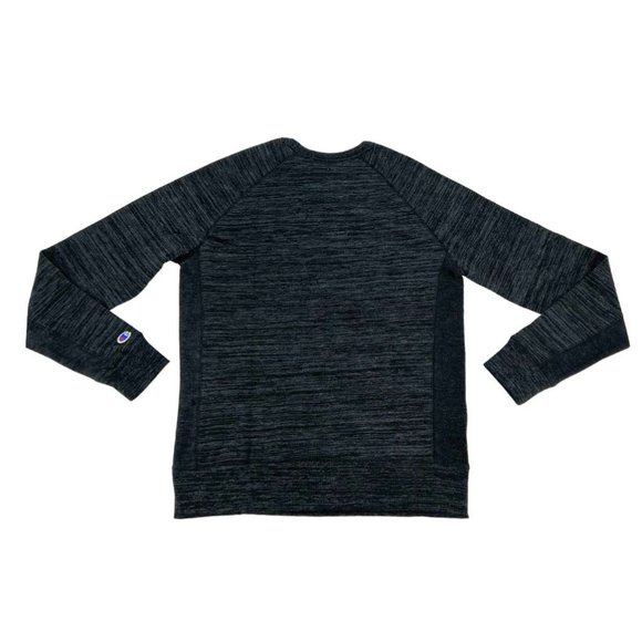 Champion | Men's Crewneck Pullover | Black & Grey | Size S - Picture 2 of 2